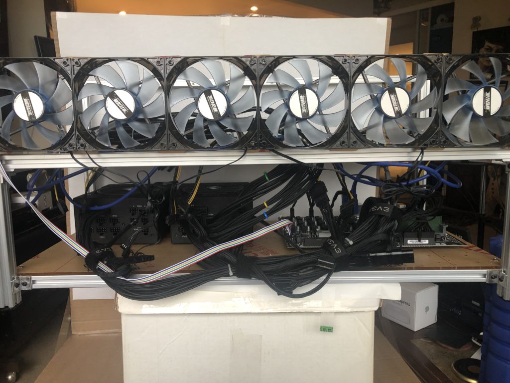 Cool mining rig