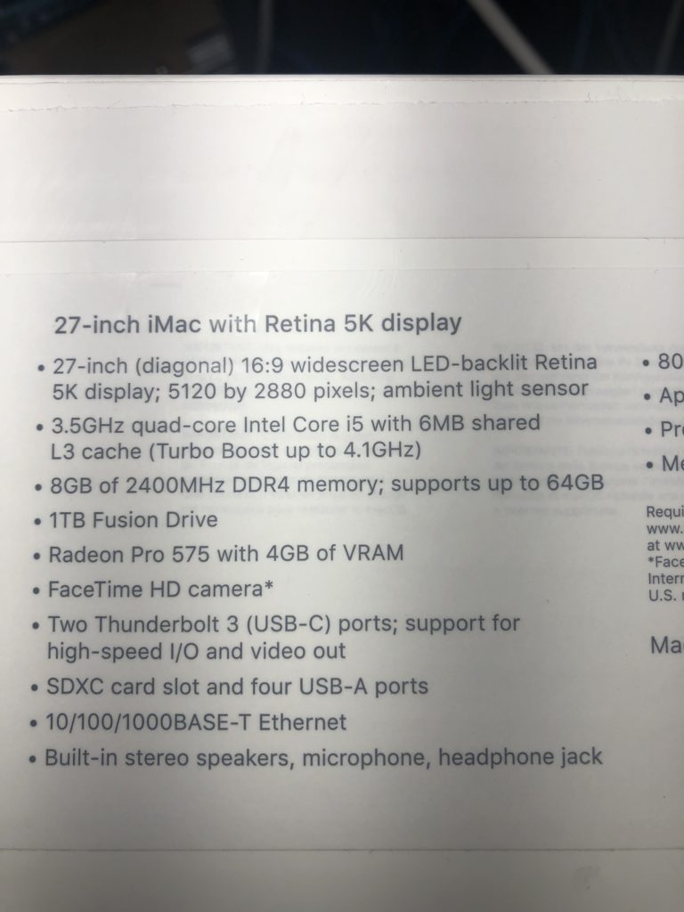 5K iMac