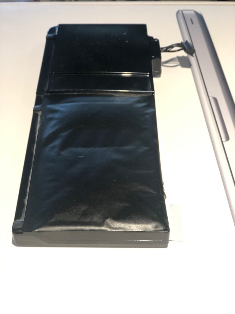 Swollen battery