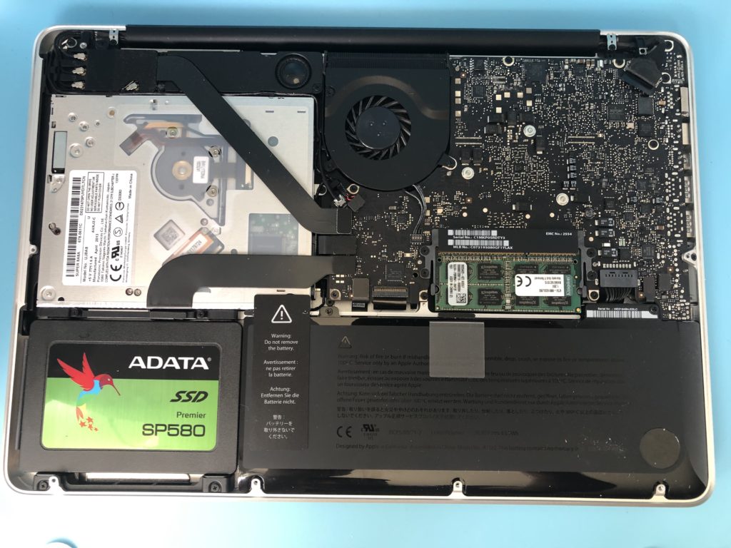 MacBookPr SSD upgrade